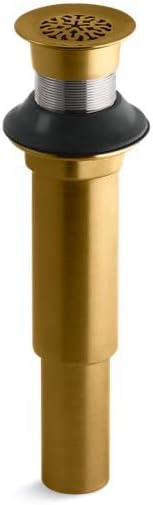 Kohler K7108-2MB Decorative 1-1/4' Drain Assembly - Less Overflow Vibrant Brushed Moderne Brass