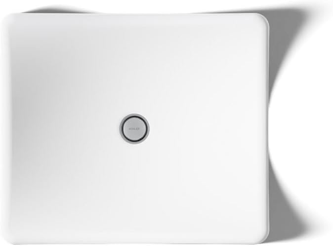Kohler DemiLav Wading Pool vessel bathroom sink, White