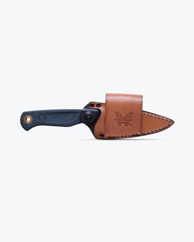 Benchmade - Dacian Fixed Blade Knife with Blue Denim Canvas Micarta (203-04)
