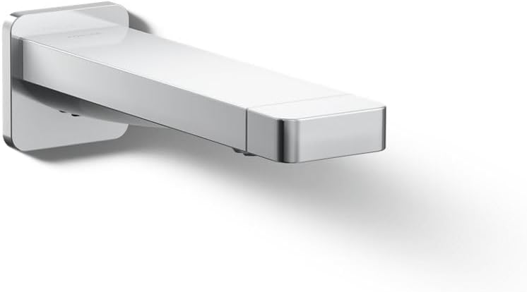 Kohler 23510-CP Parallel® Wall-Mount Bath spout, Polished Chrome