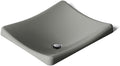 KOHLER K-2833-58 DemiLav Wading Pool Bathroom Sink, Thunder Grey