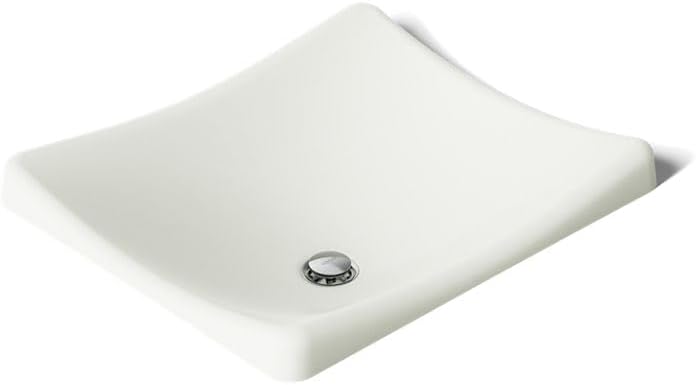 Kohler K-2833-NY DemiLav Rectangular AboveCounter Single Bowl Bathroom Sink Dune