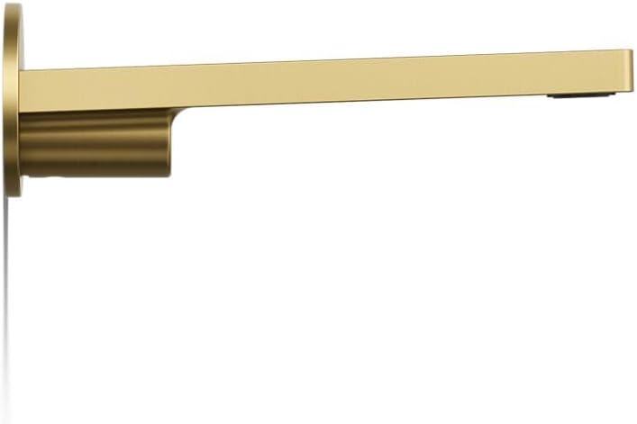 Kohler 73120-2MB Composed Wall-Mount Non-Diverter Bath Spout, Vibrant Brushed Moderne Brass