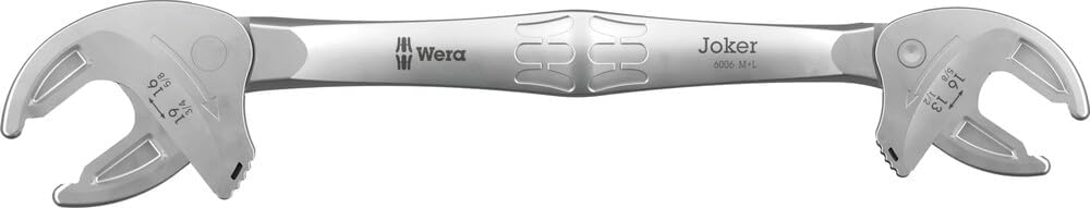 Wera 05020340001 6006 Joker 2 Set 1 Self-setting double spanner, 2 pieces