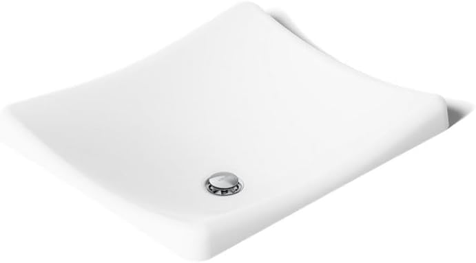 Kohler DemiLav Wading Pool vessel bathroom sink, White