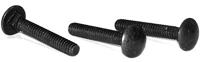 1/4-20 x 1 1/4' Carriage Bolts/Full Thread/Steel/Black Oxide / 1,000 Pc. Carton