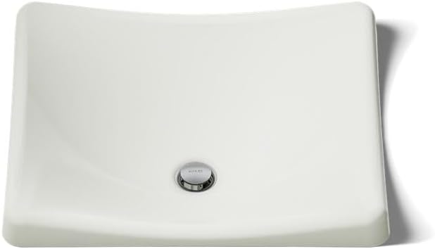 Kohler K-2833-NY DemiLav Rectangular AboveCounter Single Bowl Bathroom Sink Dune