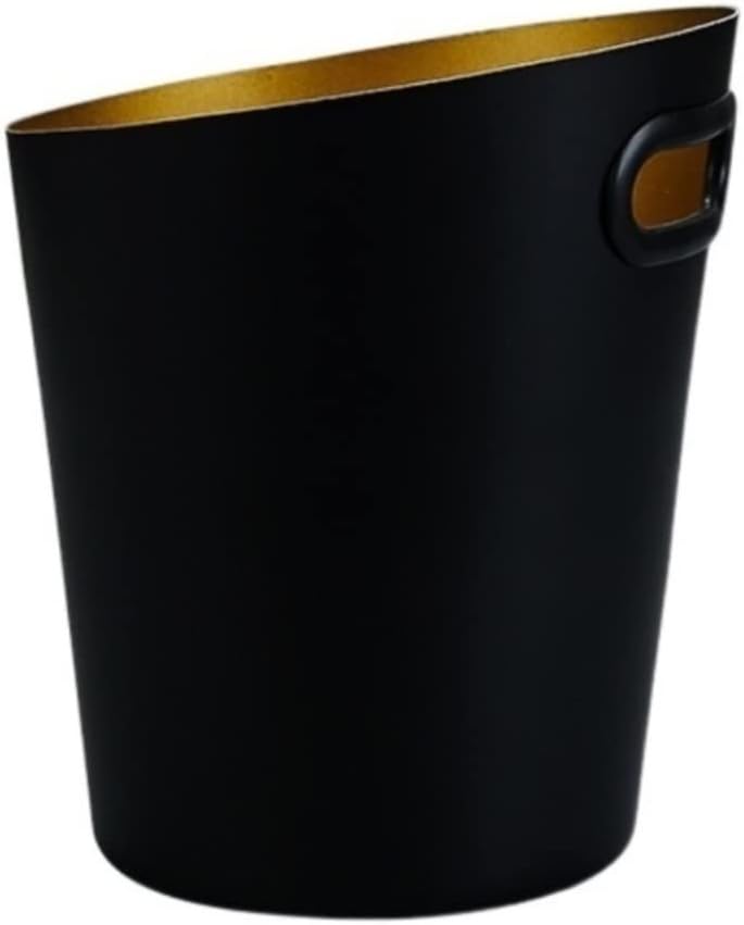 Drink Bucket Bar Supplies Stainless Steel Champagne Bucket Beer Bucket Bar Commercial Ice Bucket Wine Bucket Ice Bucket for Parties(Black)