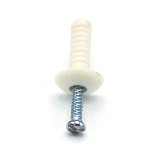 Nylon Hammer Drive Pin Nail in Masonry Concrete Anchors Zinc Nail 1/4' x 3' Qty 1000