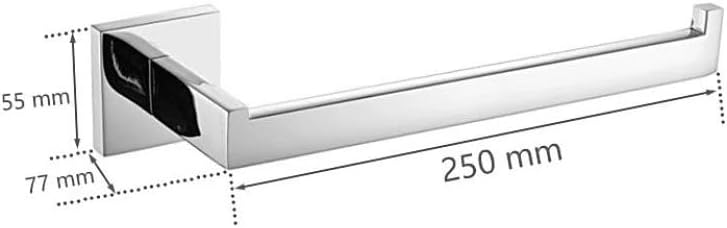 Stainless Steel Bathroom Accessories Brushed Nickel Towel Rack Toilet Paper Holder Towel Bar Hook Toilet Hardware,1 Bar Set 50,