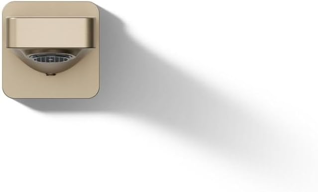 Kohler 23510-BV Parallel® Wall-Mount Bath spout, Vibrant Brushed Bronze