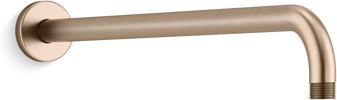 KOHLER K- 26307-BV STATEMENT™ 1F WM RH ARM - 19' (482MM), Vibrant Brushed Bronze