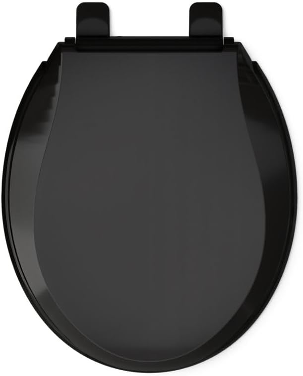 KOHLER Cachet Nightlight Round Toilet Seat Soft Close, ReadyLatch®, Black