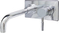 Kingston Brass KS8111DL Single-Handle Wall Mount Bathroom Faucet, Polished Chrome,8' Spout Reach