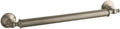Kohler K-11872-BV Traditional 18' Grab Bar, Vibrant Brushed Bronze