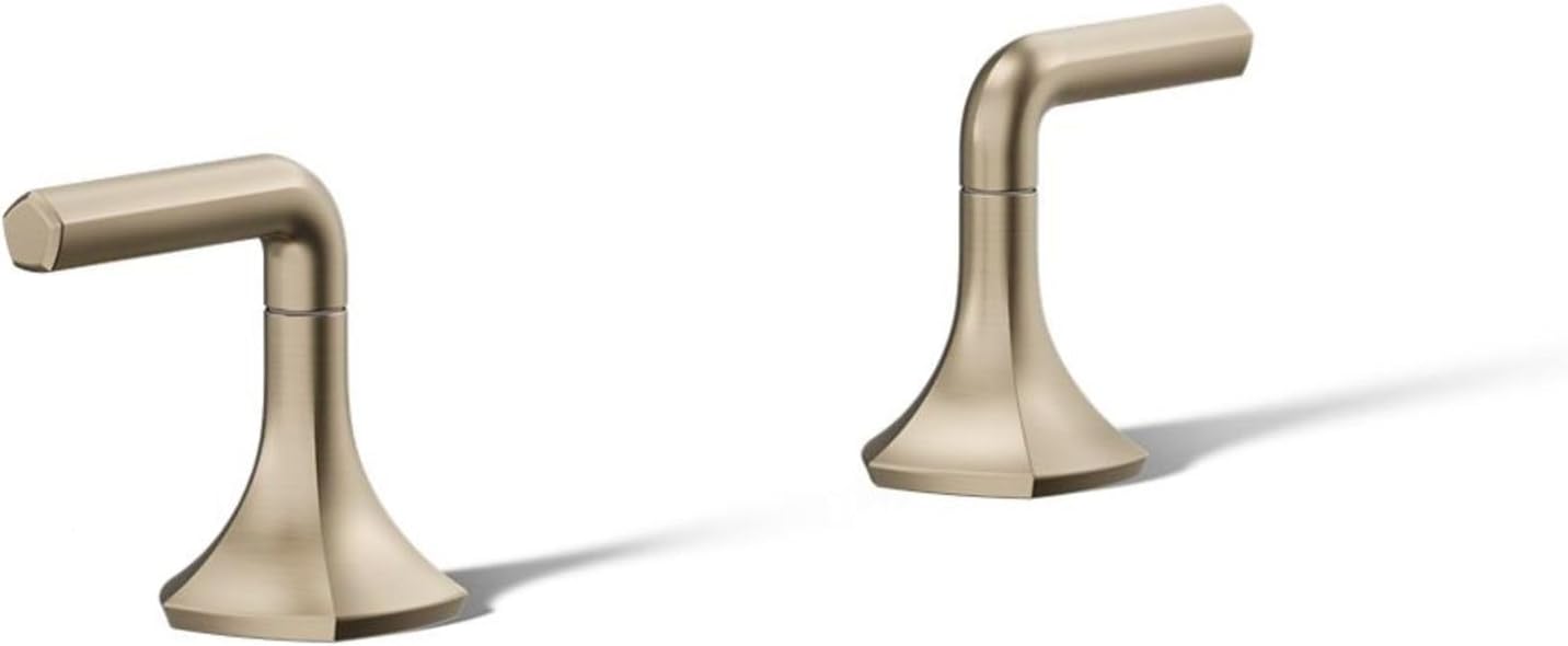 KOHLER K- 27010-4-BV Occasion™ Lever Handles, Vibrant Brushed Bronze