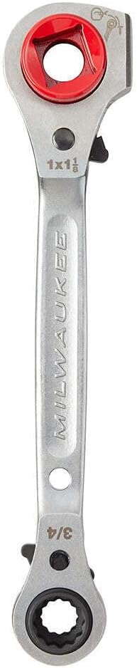 For Milwaukee 48-22-9216 Lineman's 5-in-1 Ratcheting Wrench Length 13.5 in