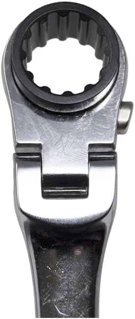 K Tool International XDDBM5120S Ratcheting Wrench Set, 120 Tooth Extra Long Flexible Design, Rotating Heads, Spline Plus Gear, Metric Sizes, Tight Access Work