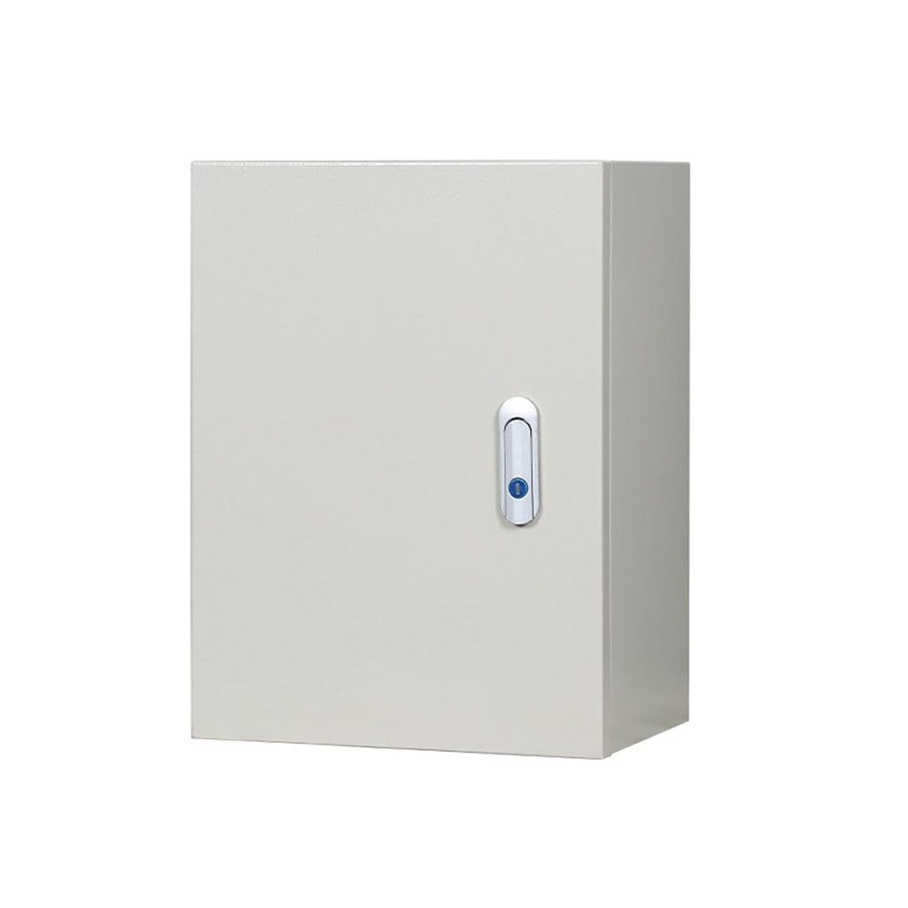Steel Electrical Junction Box, Moisture Proof Metal Electrical Box with Safety Lock, Sleek Wall-Mounted Distribution Enclosure, Perfect for Home Renovation & Daily Use(50x40x25cm)