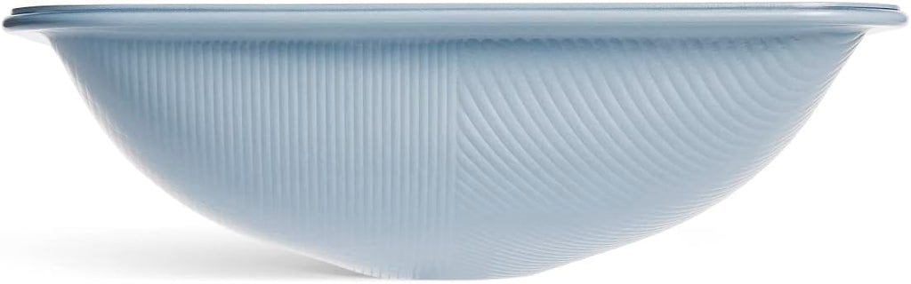 KOHLER K-28823-G1-B11 ARTIST EDITIONS Yepsen Collection Glass Undermount Bathroom Sink 17' x 13'Rectangle Basin Opaque Dusk