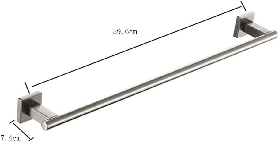 Bathroom Hardware Towel Hooks, Hand Towel Holder SUS 304 Stainless Steel Wall Mount Brushed Nickel Bathroom Accessories