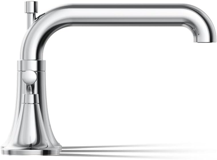 Kohler T26440-4-CP Tone™ Deck-Mount Bath Faucet Trim with Diverter, Polished Chrome | With Diverter