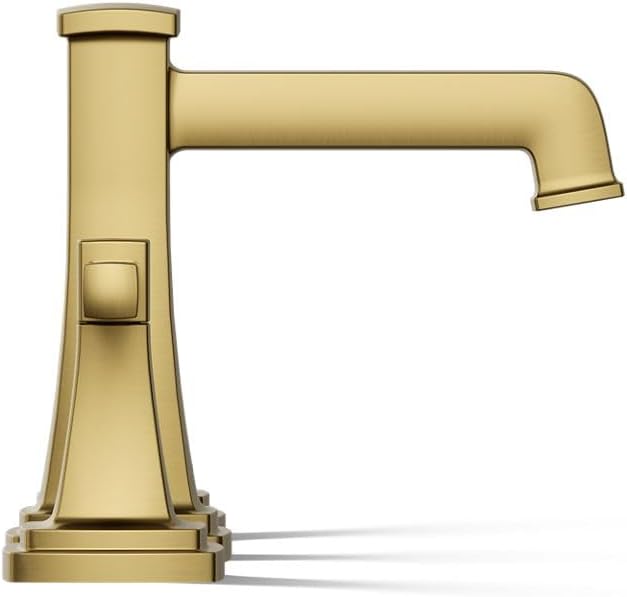 Kohler K-27399-4 Riff 1.2 GPM Widespread Bathroom Faucet - Vibrant Brushed Moderne Brass