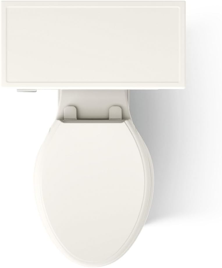 Kohler 3817-96 Memoirs® Stately Two-piece elongated toilet, 1.28 gpf, Biscuit