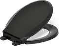 KOHLER Cachet Nightlight Round Toilet Seat Soft Close, ReadyLatch®, Black