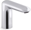 Kohler K-104K36-SANA-CP Kumin Touchless Bathroom Sink Faucet with Kinesis Sensor Technology, DC Powered, Polished Chrome