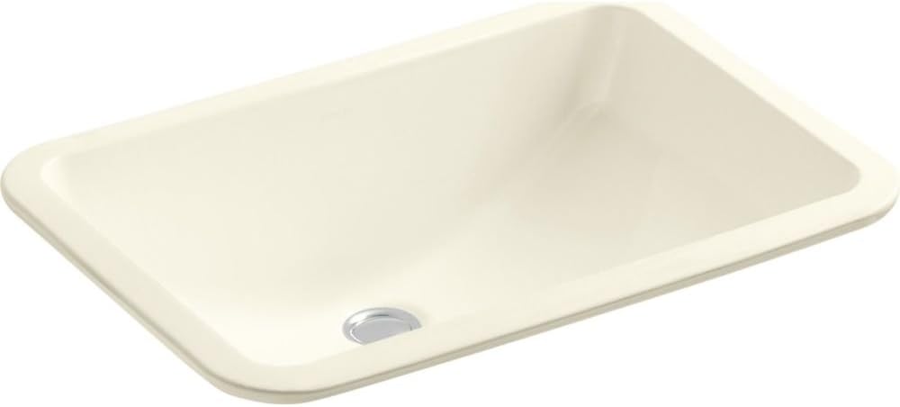 KOHLER K-2214-96 Ladena Undercounter Bathroom Sink, Biscuit, 0' To 4'