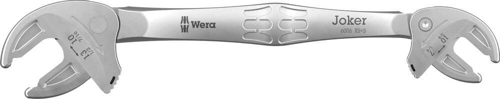 Wera 05020340001 6006 Joker 2 Set 1 Self-setting double spanner, 2 pieces