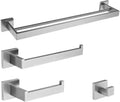 Stainless Steel Bathroom Accessories Brushed Nickel Towel Rack Toilet Paper Holder Towel Bar Hook Toilet Hardware,2 Bars Set 60,