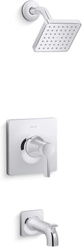 KOHLER TS28127-4G-CP Venza Rite-Temp Bath and Shower Trim Kit, Bath / Shower Faucet Set, 1.75 GPM, Polished Chrome