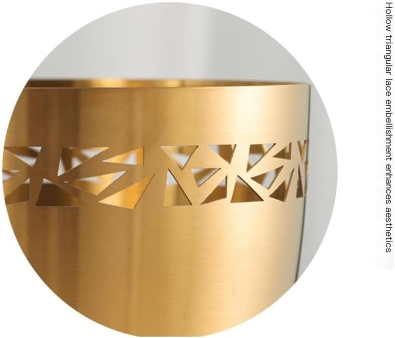 Ice Bucket, Stainless Steel Ice Bucket Home Wine Cooling Bucket - Party Outdoor Champagne Wine Chilling Bucket Ice Buckets for Parties(Gold)