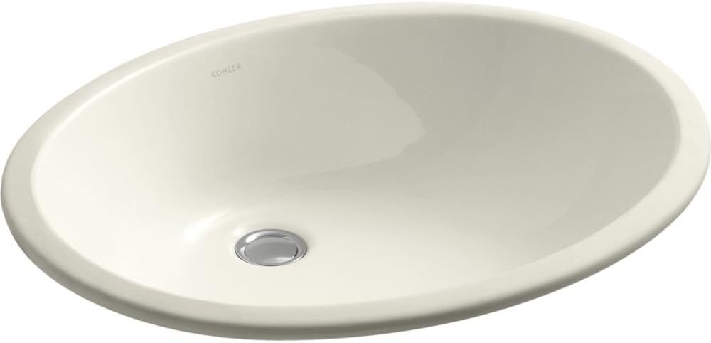 Kohler K-2211-96 1-Bowl Undermount Bathroom Sink w/Overflow Biscuit