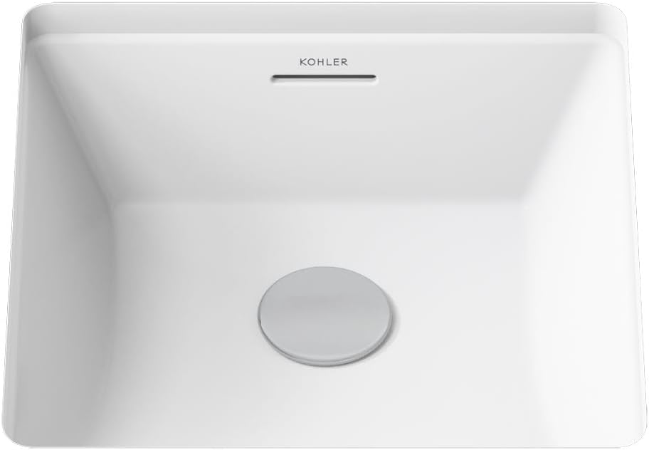 Kohler Brazn Square Undermount Bathroom Sink