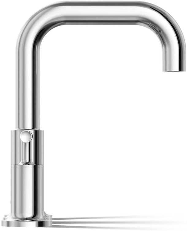 Kohler T14428-4-CP Purist Deck-Mount High-Flow Bath Faucet Trim with Lever Handles, Valve Not Included, Polished Chrome