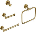 Bathroom Hardware Accessories Set Brushed Gold Knurled Brass Kit Towel Bar Ring Robe Hook Paper Holder Towel Ring Toilet Brush,Shelf Ring