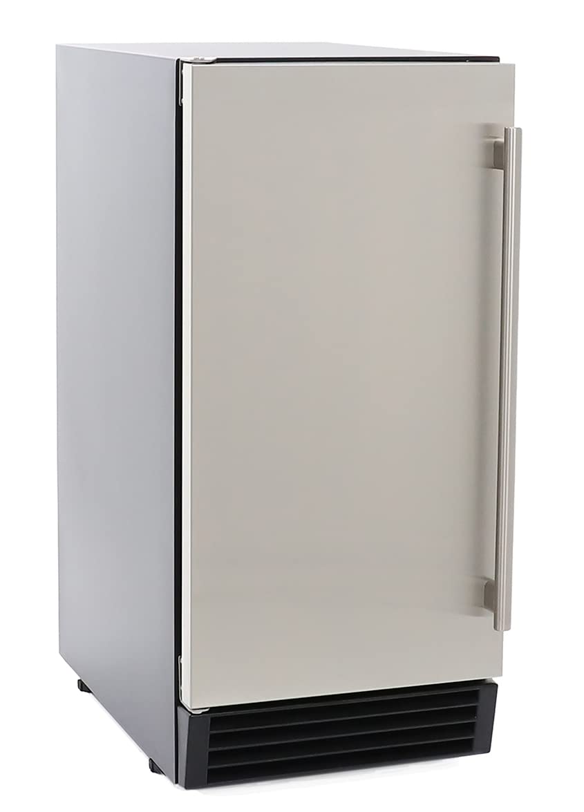 Maxx Ice MIM50P-ADA, Built-in Indoor Clear Ice Machine, ADA Compliant, 15', 65 lbs, in Stainless Steel