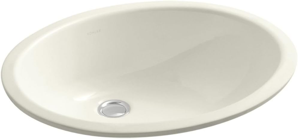 Kohler K-2210-N-96 1-Bowl Undermount Bath Sink w/Sealed Overflow Biscuit