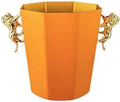 Ice Bucket, Bar Ice Bucket Champagne Bucket Commercial Beer Wine Bucket for Ice Cubes Ice Buckets For Parties(Orange)