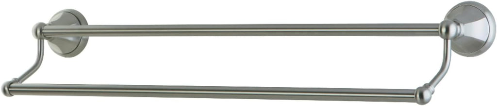 Kingston Brass BA481318SN Metropolitan Dual Towel-Bar, 18-inch length, Brushed Nickel
