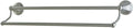 Kingston Brass BA481318SN Metropolitan Dual Towel-Bar, 18-inch length, Brushed Nickel