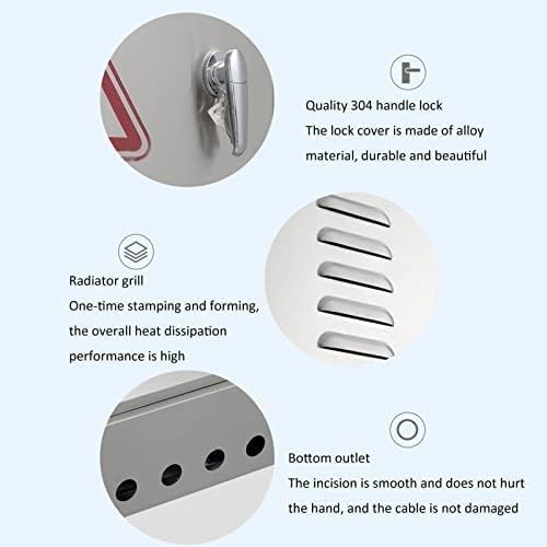 Distribution Box,Waterproof Electrical Junction Box, Wall-Mounted Enclosure with Hinged Cover, Indoor/Outdoor Meter Case, Durable Electrical Project Box with Mounting Pla,