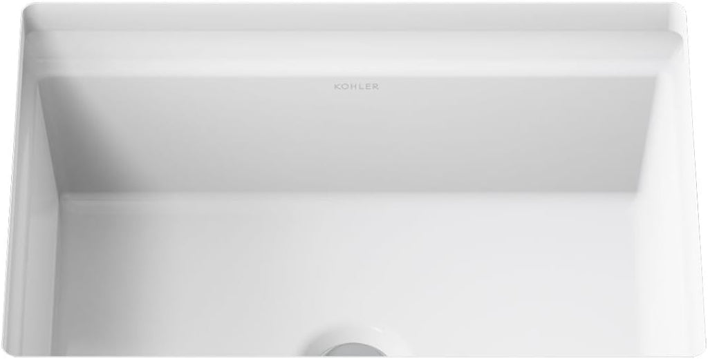 Kohler K-21783-0 Artifacts 21 1/4' Rectangle Undermount Bathroom Sink, White