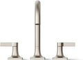 KOHLER K-T28131-4-BN Venza Deck-Mount Bath Faucet Trim, Two Handle, Premium Durable Material, Corrosion Resistant, Vibrant Brushed Nickel