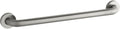 Kohler K-14561-BS Contemporary 18 Inch Bathroom Grab Bar Brushed Stainless Steel