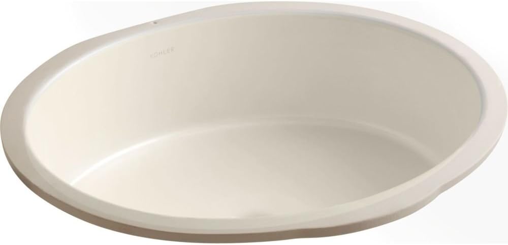 KOHLER K-2881-47 Verticyl Oval Undercounter Lavatory, Almond