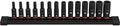14 PC 49-66-7003 Sockets for Milwaukee 1/4' Drive Metric Deep 6 Point Impact Socket Set - New